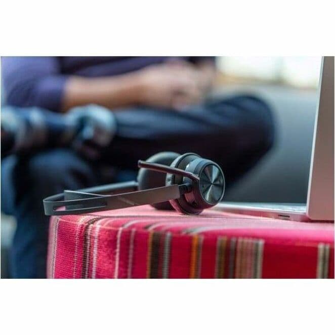 Poly Voyager Focus 2 UC USB-C MT wireless binaural headset with boom microphone