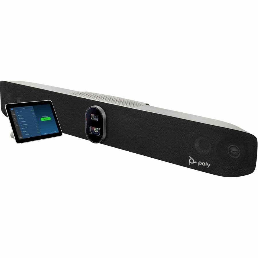 Poly Studio X70 video conferencing system with TC8 touch controller for large conference rooms