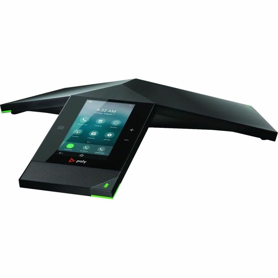 Poly Trio 8800 IP conference phone, PoE-enabled enterprise conference room phone