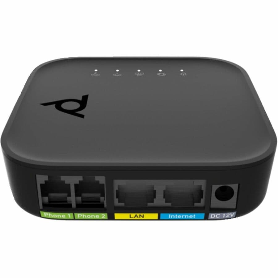 HP POLY VOICE POLY ATA 402 2FXS VOIPADPTR SIP view 2