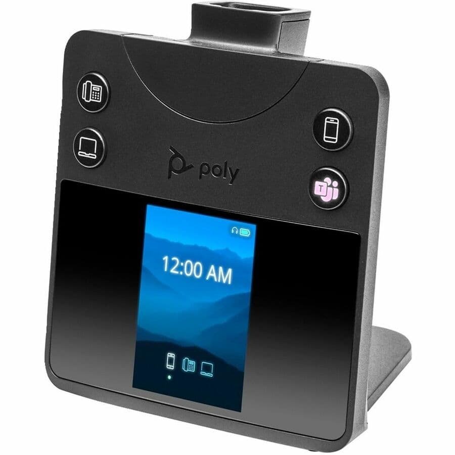 Poly Savi 8445 Office MT Certified single-ear DECT wireless headset