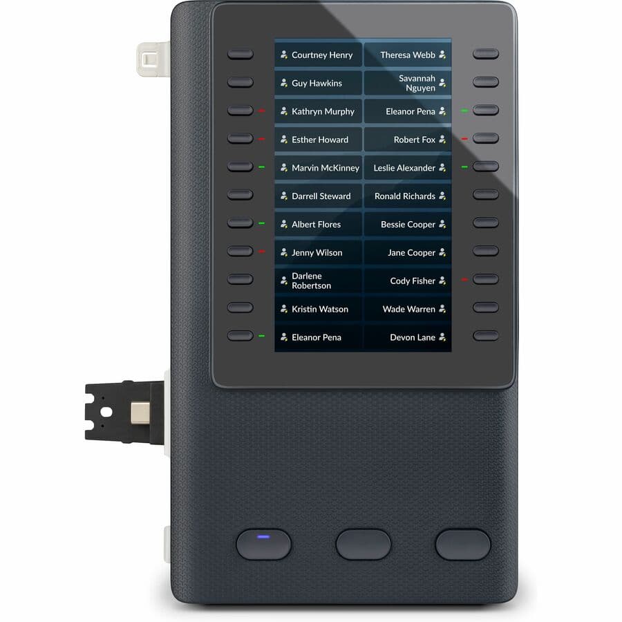 Poly Edge E expansion module for desk phone call control and programmable keys