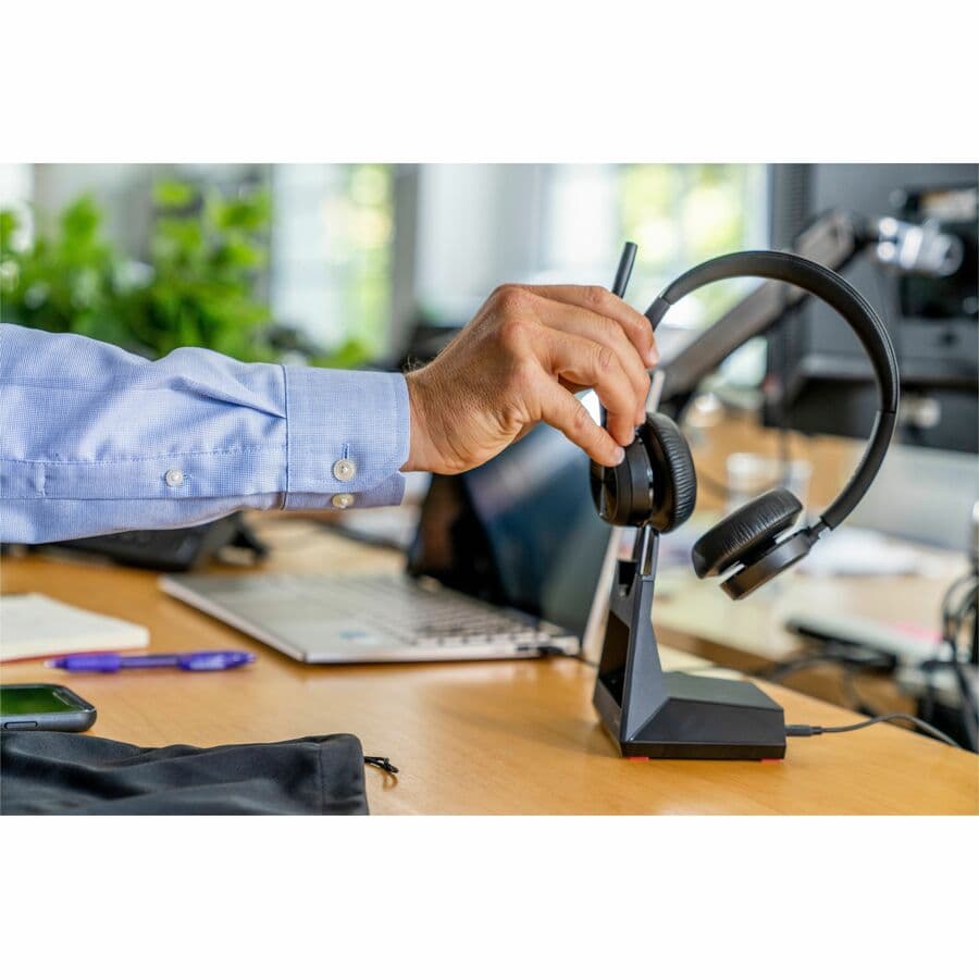 Poly Voyager 4320-M Microsoft Teams wireless headset with USB-A adapter