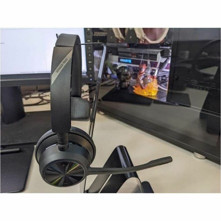 POLY Voyager 4320 USB-A wireless headset with BT700 dongle for business calling