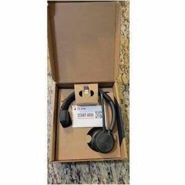 POLY Voyager 4320 USB-A wireless headset with BT700 dongle for business calling