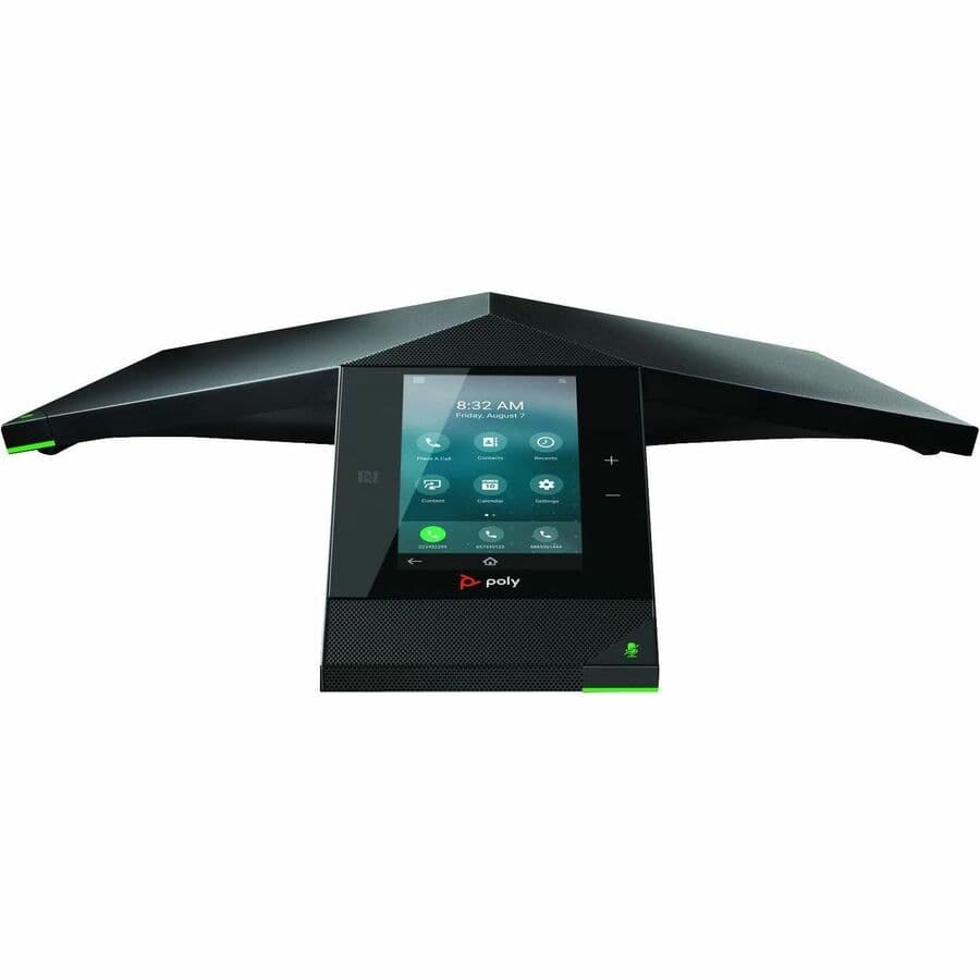 Poly Trio 8800 IP conference phone, PoE-enabled enterprise conference room phone