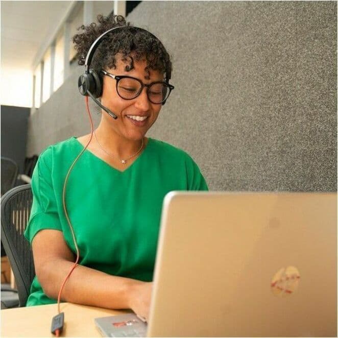 HP POLY HEADSETS POLY BLACKWIRE 8225 USB-C/A HEADSET TAA-US view 4