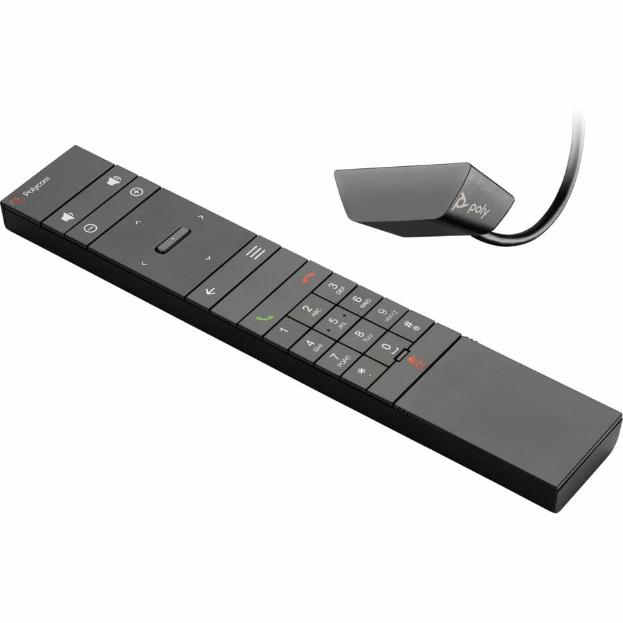 HP POLY VIDEO POLY G7500 STUDIO X IR REMOTE CONTROL AND RECEIVER view 3