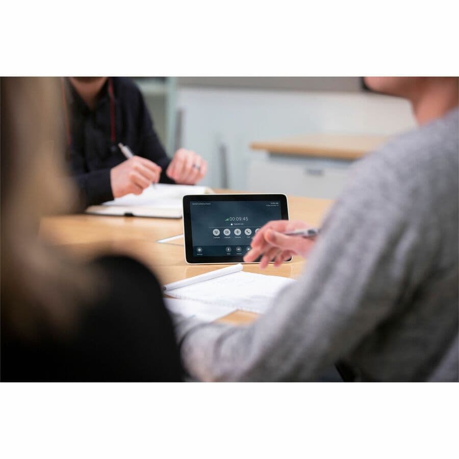 Poly TC8 touch controller for conference room video conferencing systems