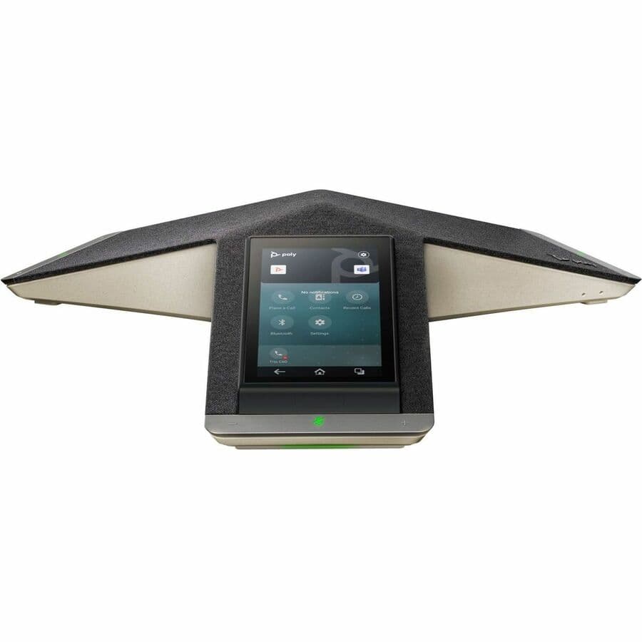 Poly Trio C60 IP conference phone for meeting rooms with PoE and TAA