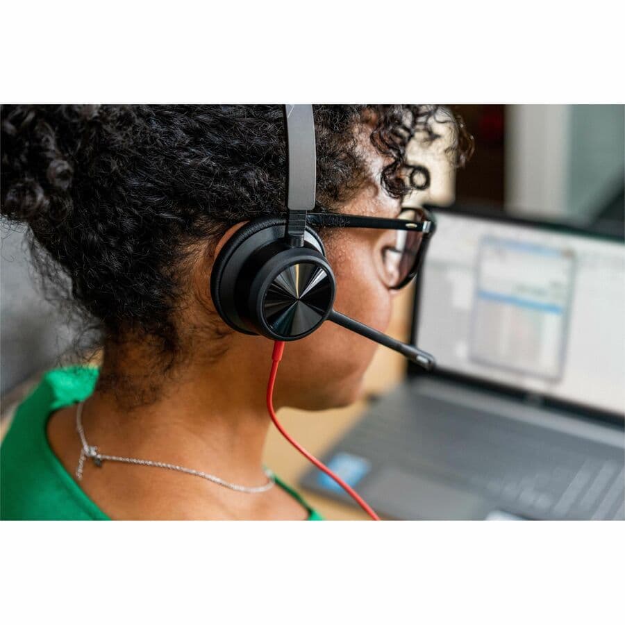 HP POLY HEADSETS POLY BLACKWIRE 8225 USB-C/A HEADSET TAA-US view 6
