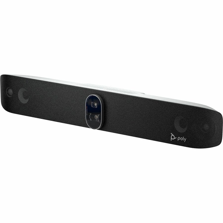POLY X72 AVB NR TAA JITC video bar for compliant enterprise collaboration