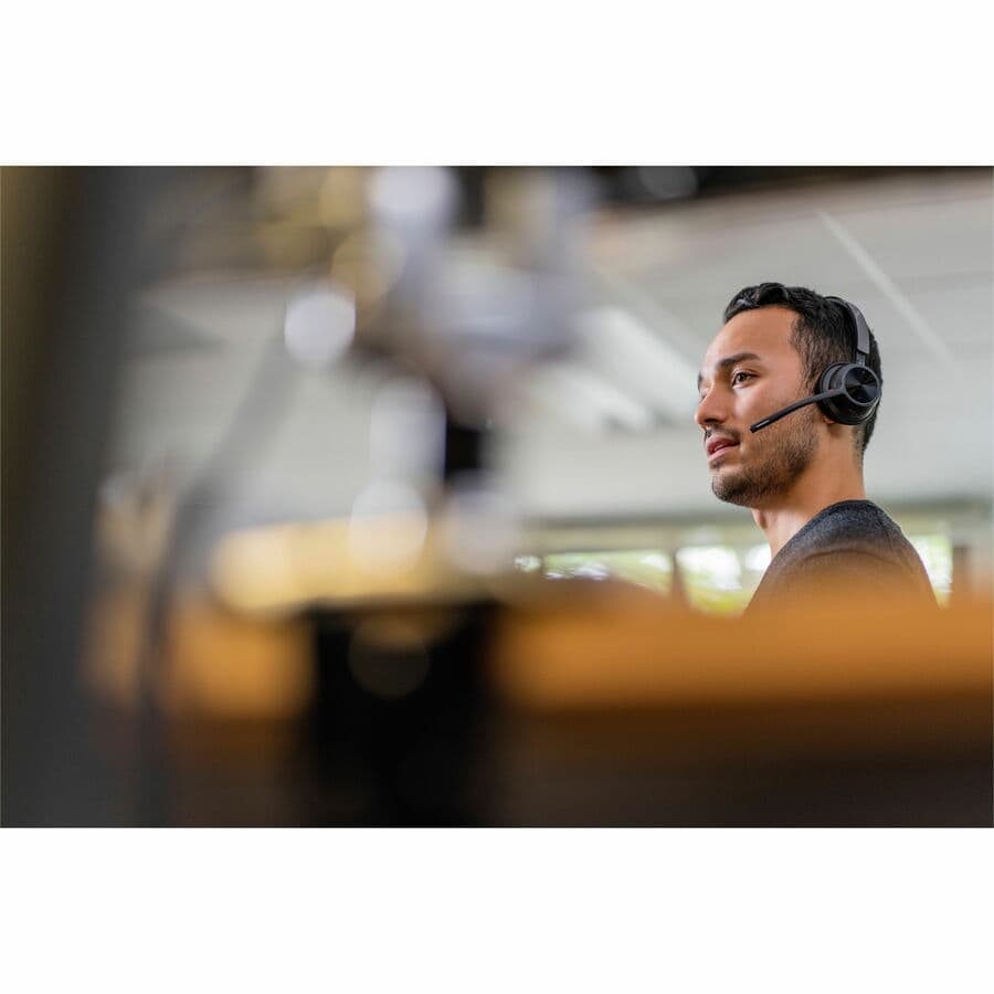 Poly Voyager 4320-M Microsoft Teams wireless headset with USB-A adapter