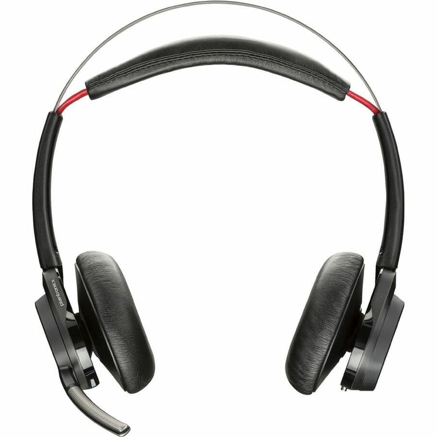 Poly Voyager Focus B825 wireless stereo headset with boom microphone, no stand