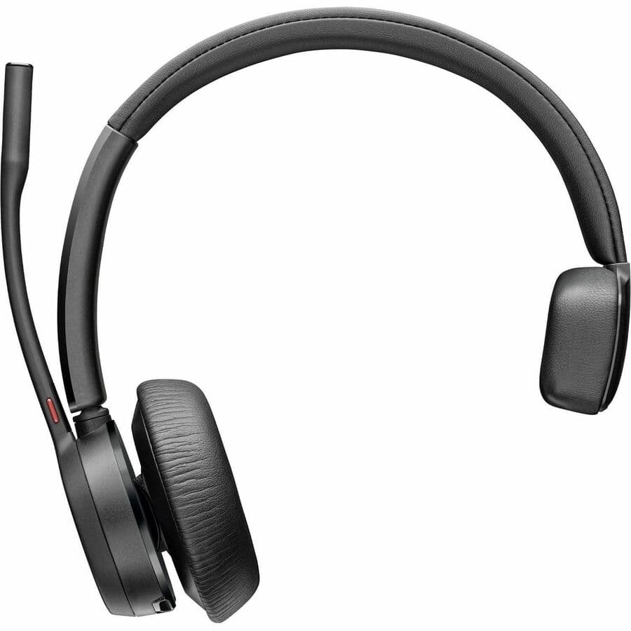 Poly Voyager 4310-M Microsoft Teams certified wireless USB-A headset with BT70 adapter and boom microphone