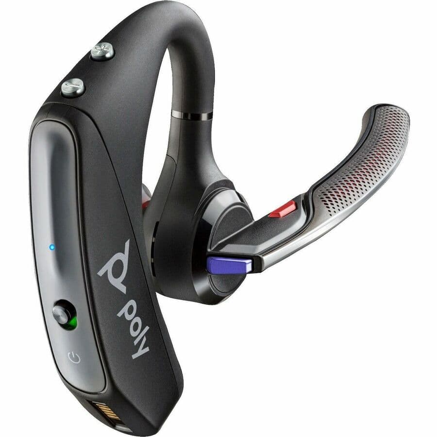 Poly Voyager 5200 Office USB-A Teams wireless headset with boom microphone