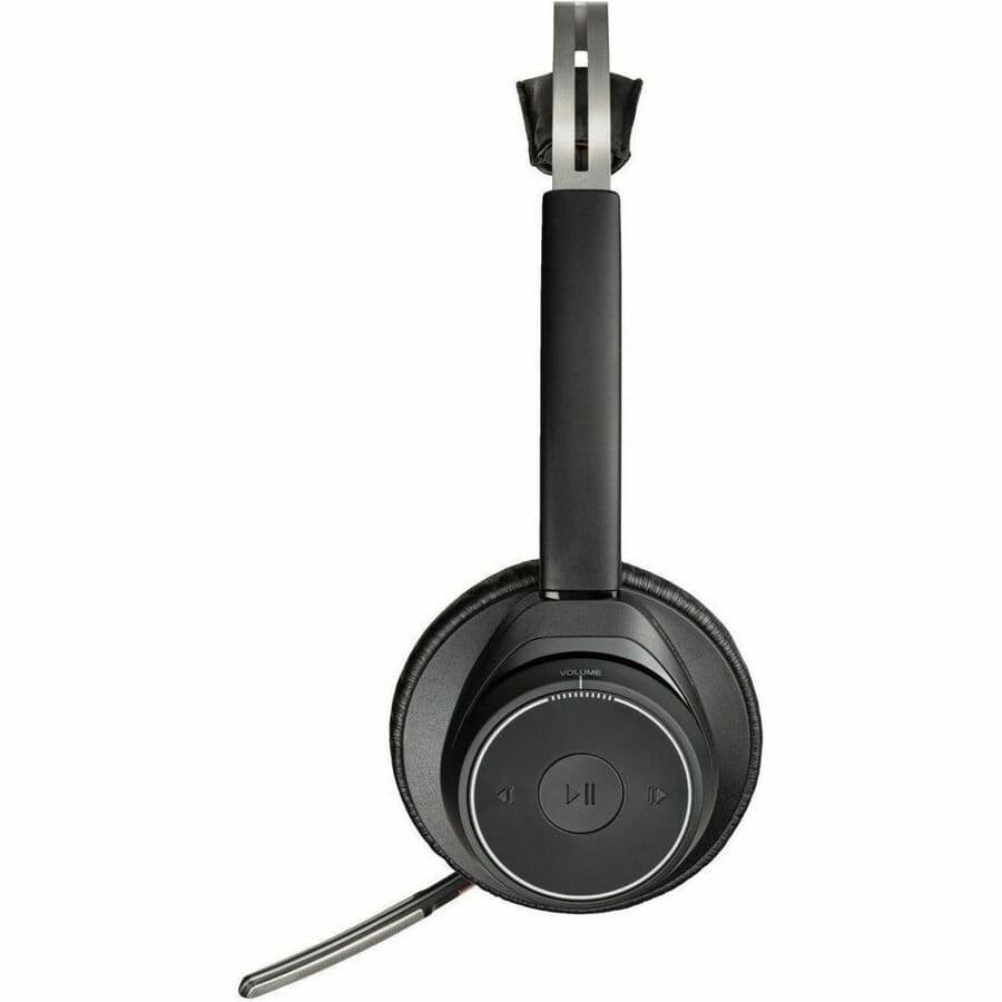 Poly Voyager Focus B825-M wireless binaural UC headset with boom microphone, no stand