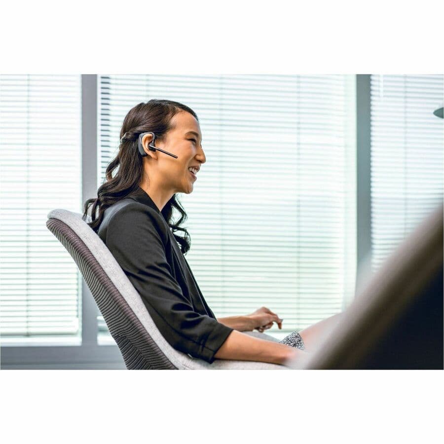 Poly Voyager 5200 Office USB-A Teams wireless headset with boom microphone