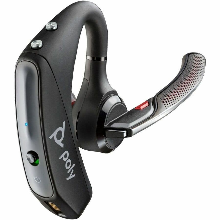Poly Voyager 5200 Office 7W6D2AA#ABA Wireless Headset | UC, Bluetooth