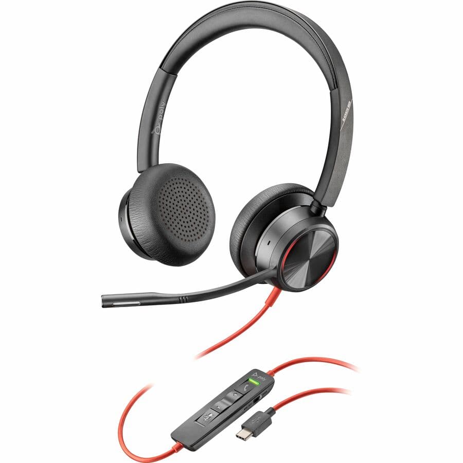 Hp Poly Headsets Poly Blackwire 8225 USB-C/a Headset Taa-US
