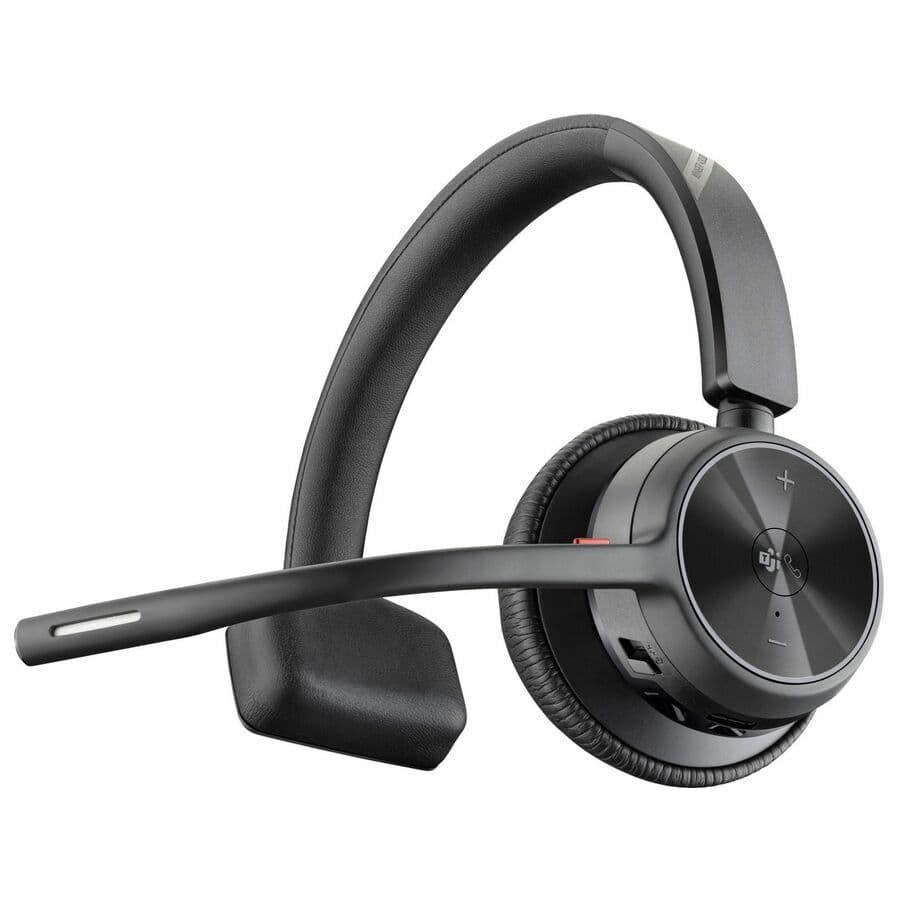 Poly Voyager 4310-M wireless USB-C headset with BT700 dongle and Microsoft Teams certification