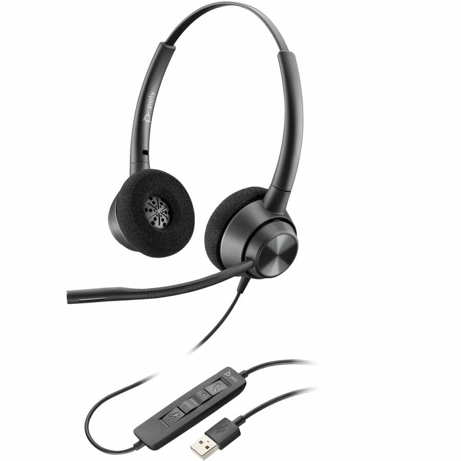 POLY ENCOREPRO 310 MONAURAL USB-A HEADSET TAA view 2