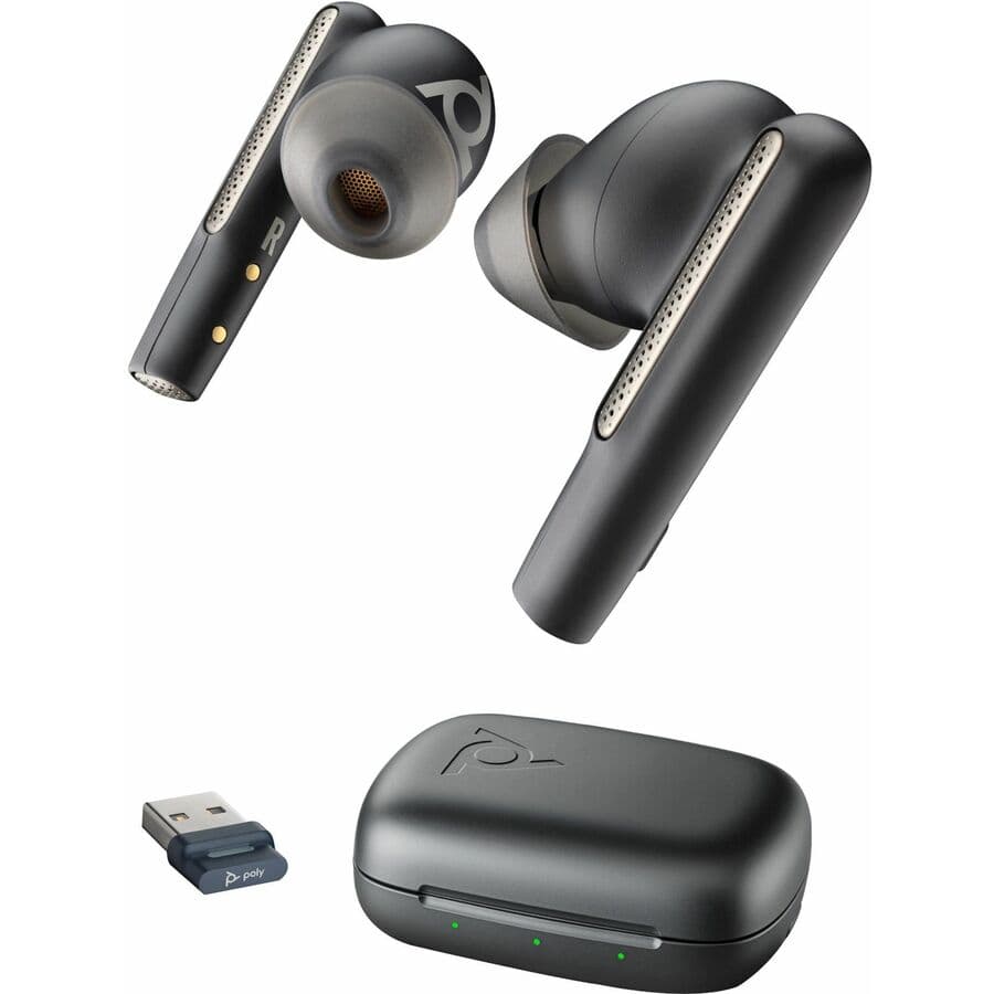 Poly Voyager Free 60 white replacement eartips, 2-piece pack