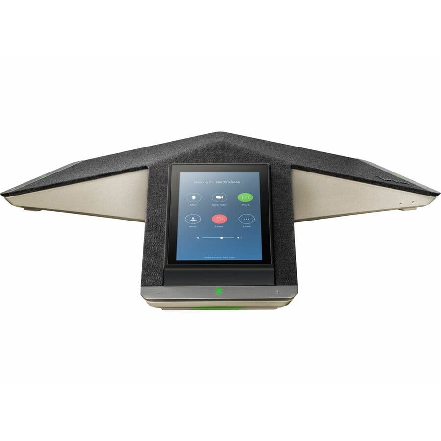 Poly Trio C60 IP conference phone for meeting rooms with PoE and TAA