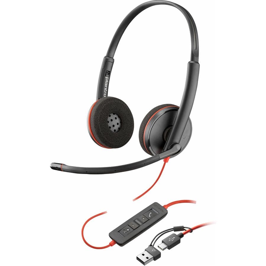 HP POLY HEADSETS POLY BW 3220 USB-C HS USB-C/A BULK view 2