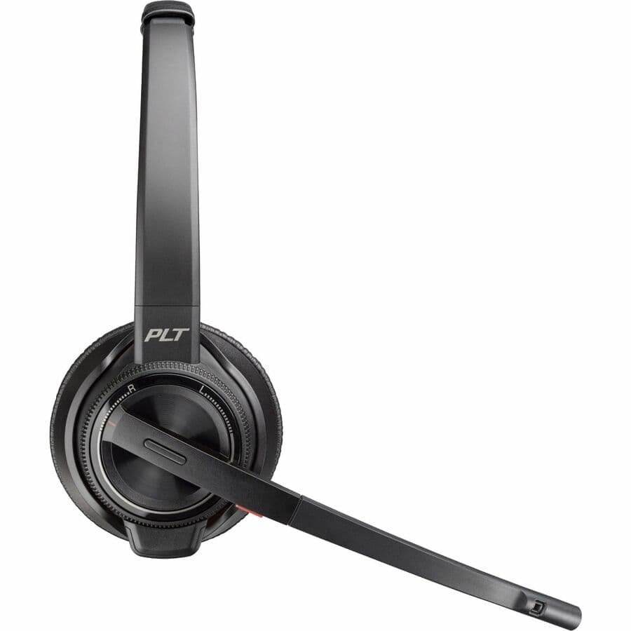 Poly Savi W8220-M stereo wireless headset with 3-in-1 connectivity for Microsoft Teams
