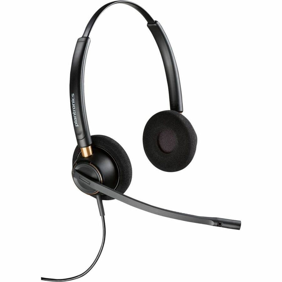 HP POLY HEADSETS POLY ENCOREPRO HW520-M BINAURAL HEADSET +DA85-M (BULK QTY.20)-US view 2