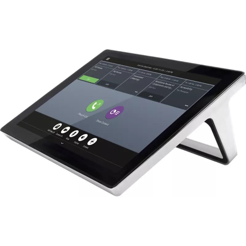 HP Poly Video RealPresence Touch conference room touch controller for meeting management