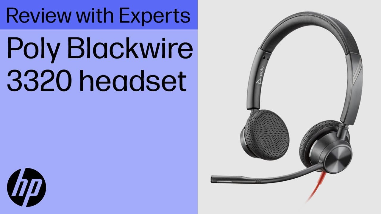 Poly Blackwire 3320 headset - Review with HP Live Experts [2024]