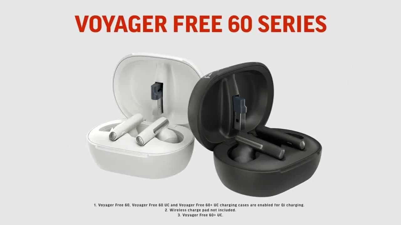 Voyager Free 60 Series - True Wireless Earbuds for Work and Life