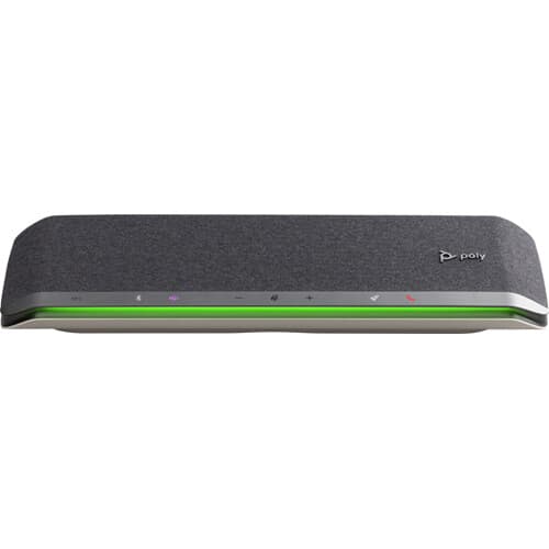 Poly Sync 60 speakerphone for conference rooms with USB and Bluetooth connectivity