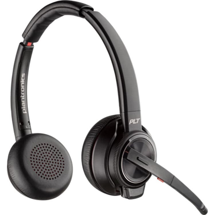 Poly Savi 8220 UC Wireless Headset USB-A | DECT, Stereo, Enterprise