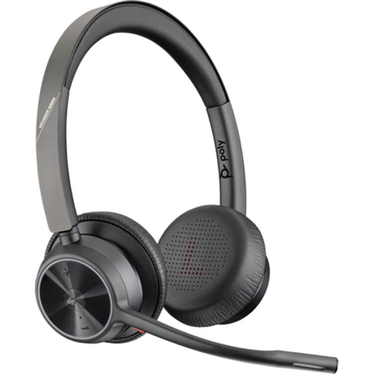 HP Poly Voyager 4320 UC V4320-M C Wireless Headset | UC, Bluetooth