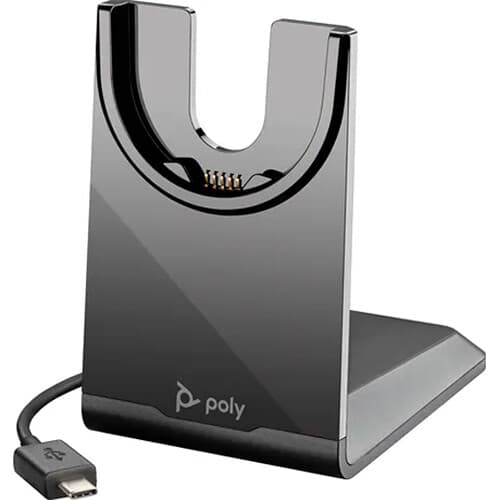 Poly Voyager Charging Stand USB-C | Poly Headset Accessory, USB-C