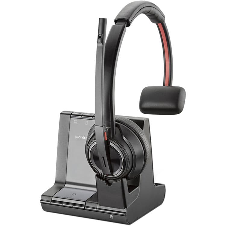Poly Savi 3-in-1 Office Headset, DECT UC | Wireless Headsets