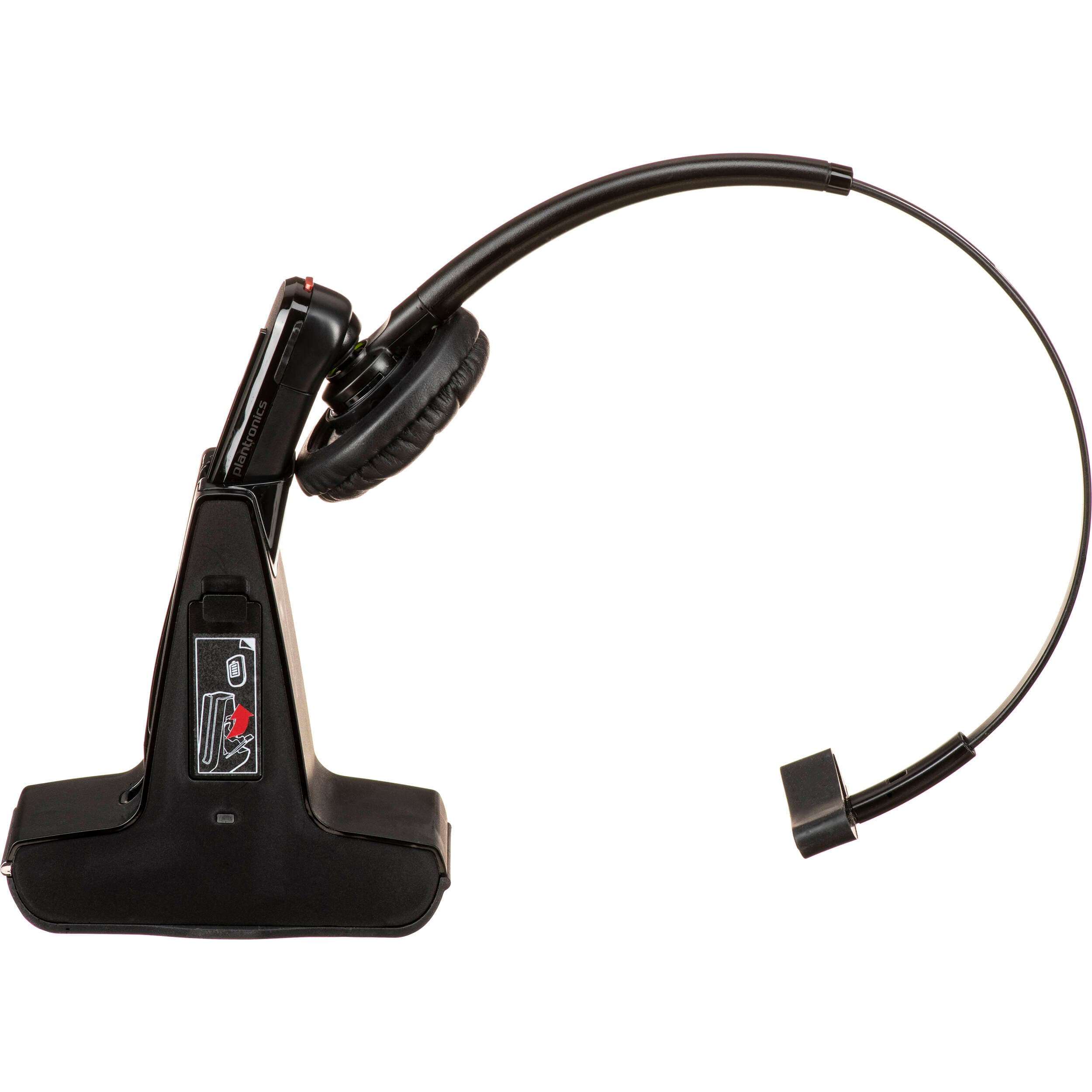 Poly Savi 8245 DECT wireless headset system with D400 base and USB-A to USB-C cable