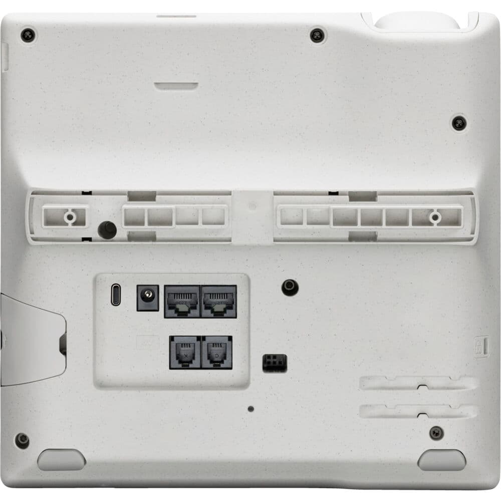 Poly Edge E500 IP desk phone with SIP support and PoE-E power