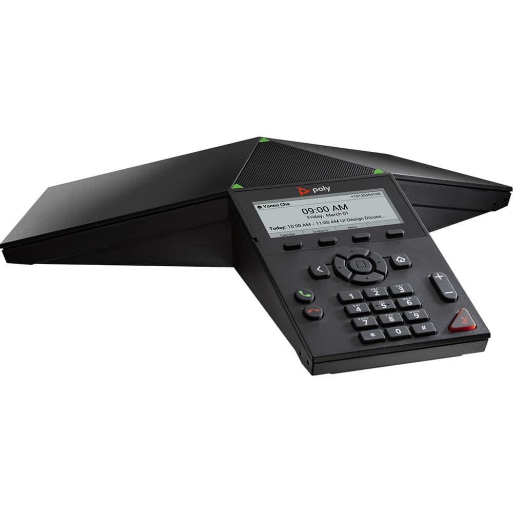Poly Trio 8300 IP Conference Phone, PoE-E, No Radio | VoIP Desk Phone