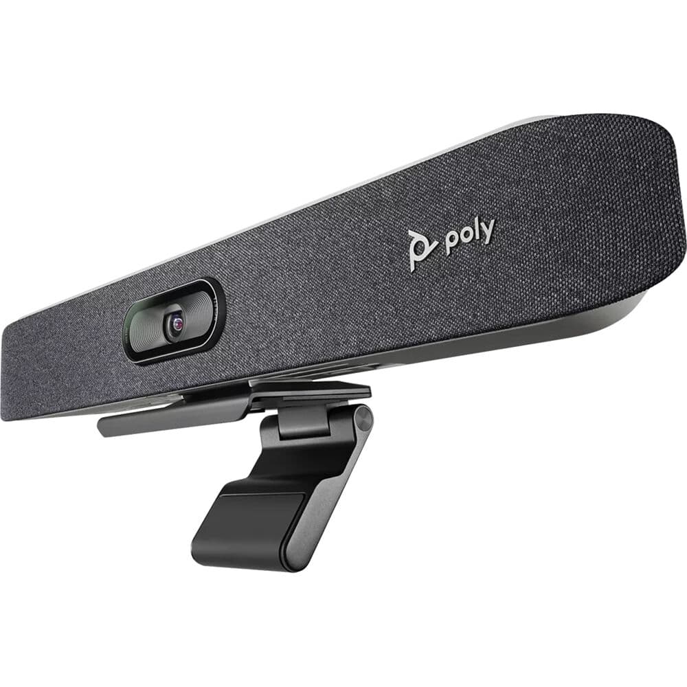 Poly Studio X30 video bar for small conference rooms with integrated camera and microphone