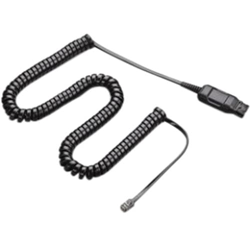 Poly A10-12 headset adapter with S1 plug for wired enterprise voice connectivity