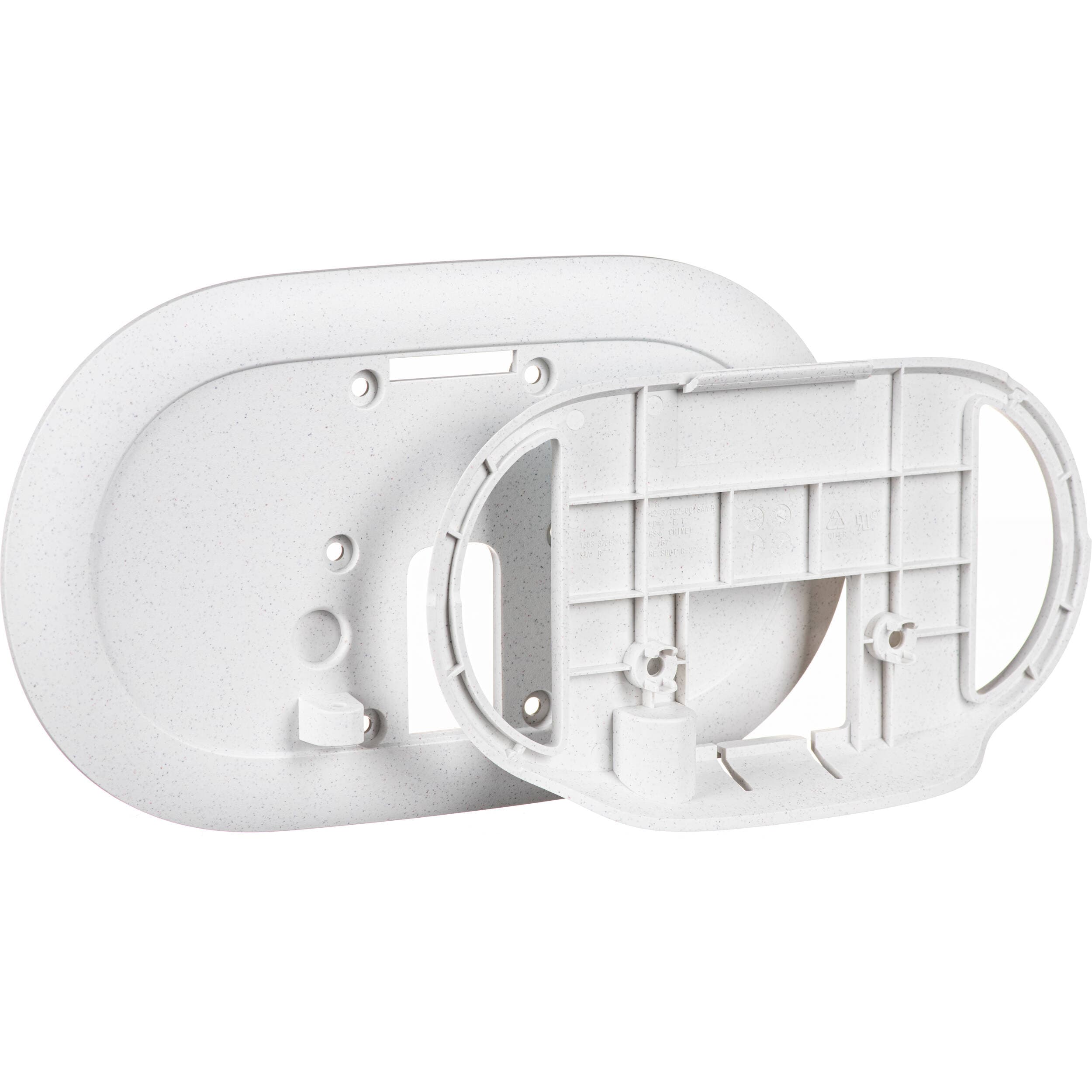 Poly TC10 white wall mount (874P5AA) for secure wall installation of TC10 video device