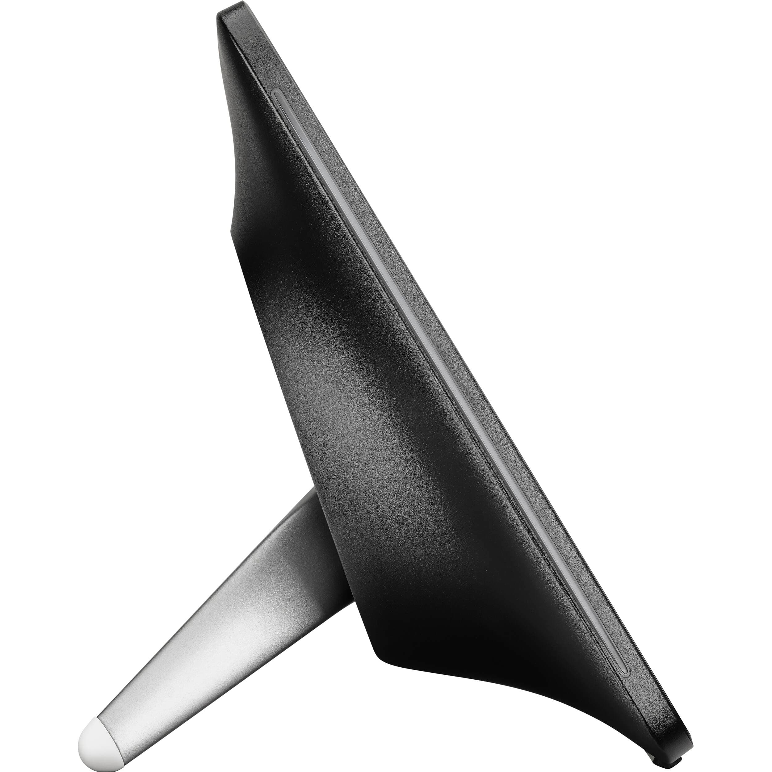 Poly TC10 touch controller for conference rooms, black touchscreen room control panel