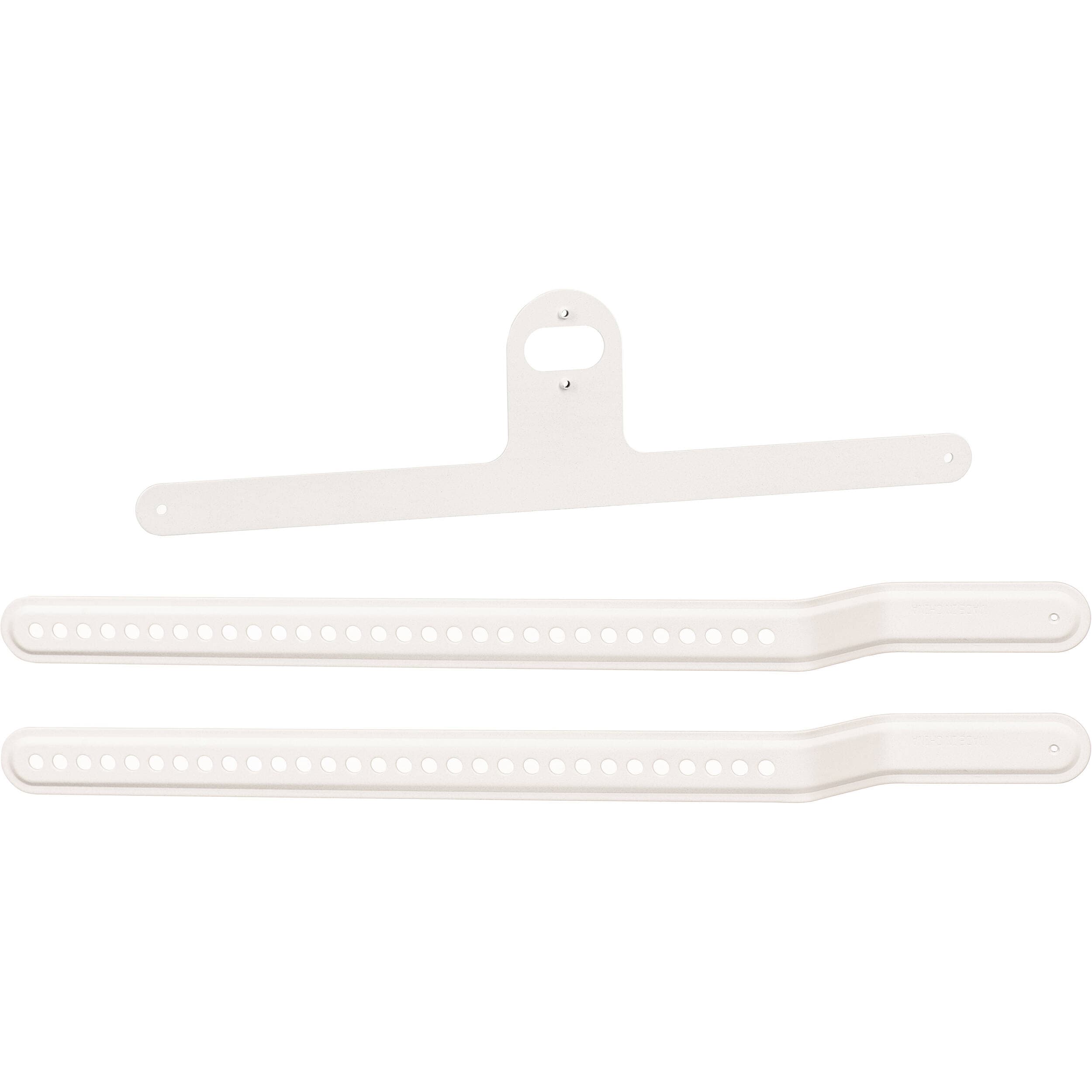 Poly Studio E70 VESA mount adapter plate — steel plate with cable routing and quick-release hardware