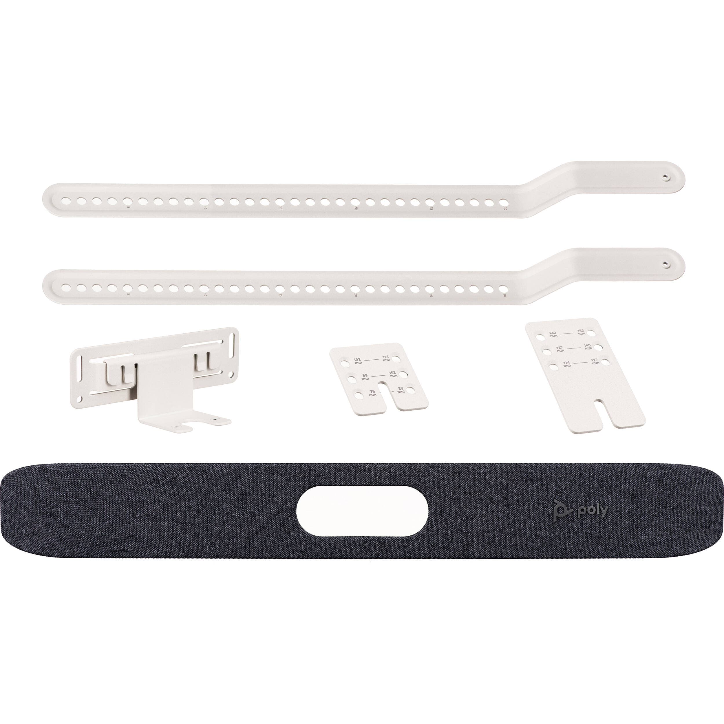 Poly Studio X30 Mounting Kit & Wall Mount — VESA compatible support | Video Bar Mount, Wall