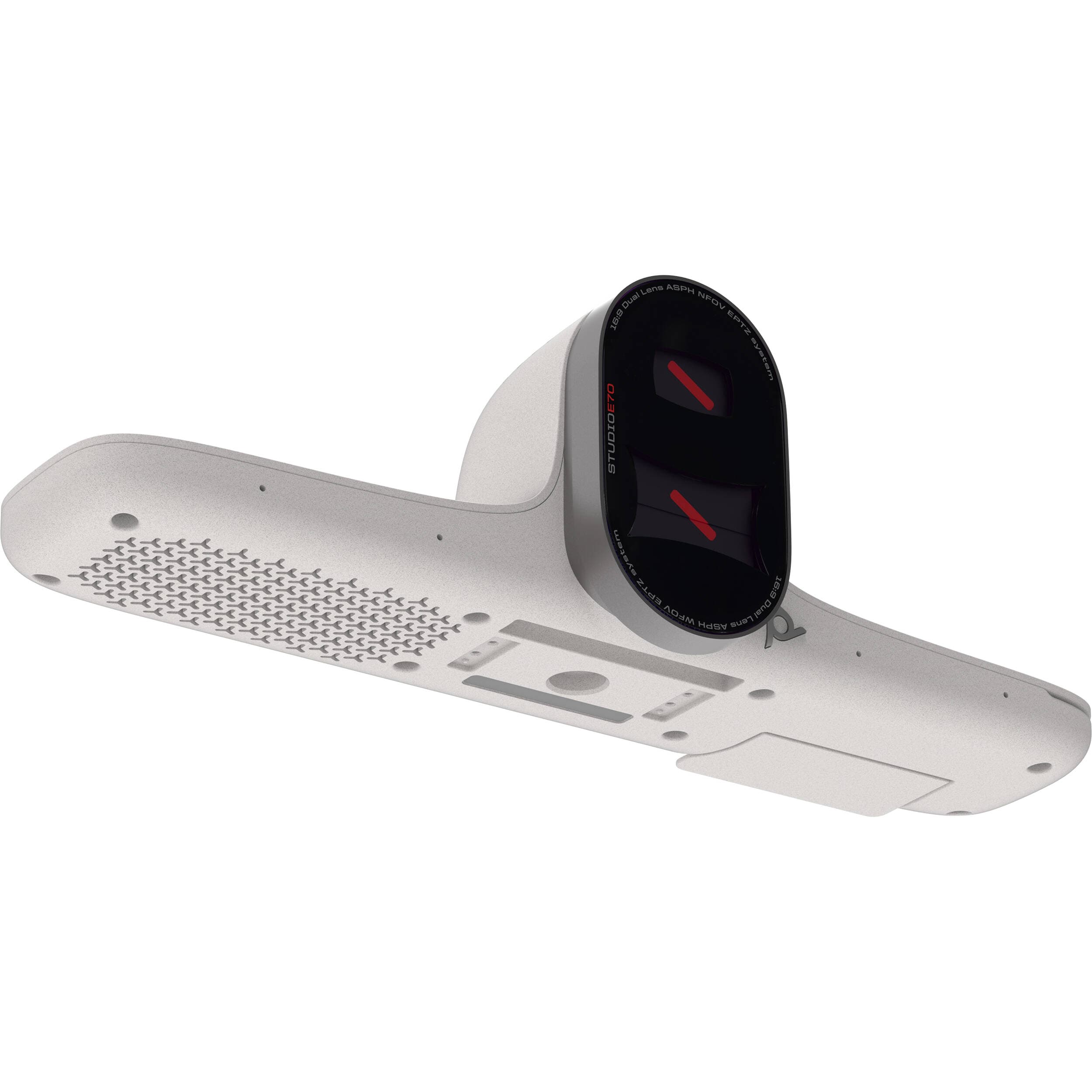 Poly Studio E70 smart conference camera for large rooms with dual 4K sensors and wide-angle coverage