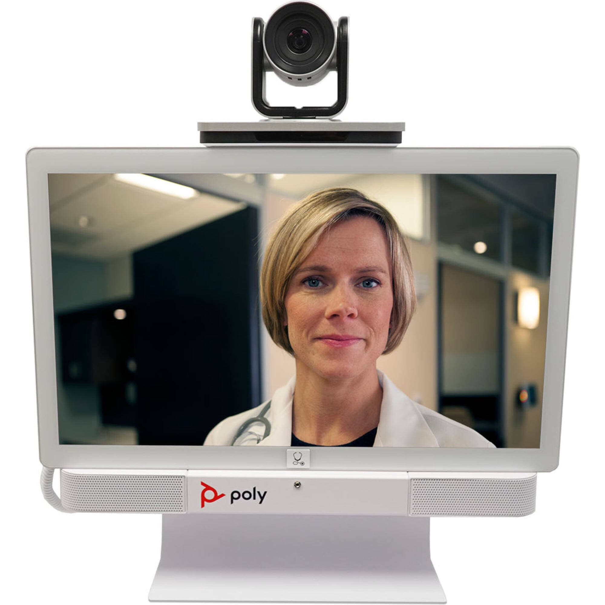 Poly G7500 Telehealth Station with EagleEyeIV 12X, 24-inch Touch | Telehealth
